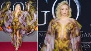 Gwendoline Christie aka Brienne Of Tarth's Iris van Herpen Gown Looks Like a Dream on Fire at Game of Thrones' Season 8 Premiere! (See Pictures)