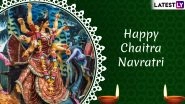 Chaitra Navratri 2019 Messages in Hindi: Best WhatsApp Stickers, SMS, GIF Image Greetings, Quotes and Wishes for Vasant Navaratri