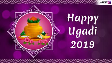 Ugadi Images & Gudi Padwa HD Wallpapers for Free Download Online: Wish Happy Telugu & Marathi New Year 2019 With GIF Greetings & WhatsApp Sticker Messages