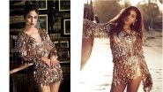 Fashion Faceoff! Hina Khan or Sara Ali Khan, Who Looks Sexier in Gold Fringe Dress? View Hot Pics