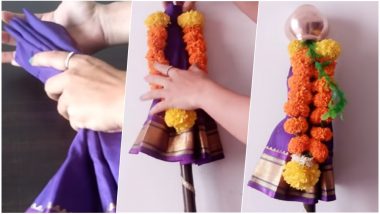 Gudi Padwa 2019: Learn How to Make Gudi At Home With This Simple DIY Video Tutorial to Celebrate Marathi New Year