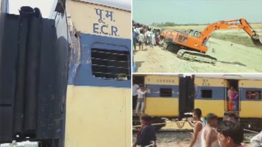 Barauni-Sonpur Passenger Train Collides With Poclain Machine Near Sahadai Buzurg Railway Station in Bihar's Vaishali District
