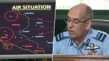IAF Shows Radar Image to Prove F-16 Fighter Jet Was Downed in Dogfight With Pakistan; Watch Video
