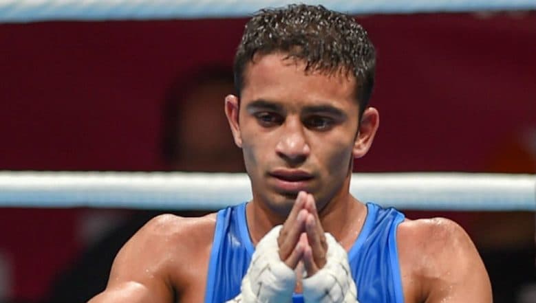 Amit Panghal Becomes First Indian to Enter World Men’s Boxing Championship Finals