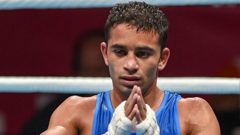 Amit Panghal Becomes First Indian to Enter World Men’s Boxing Championship Finals, Defeats Saken Bibossinov in the Semi-Finals