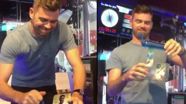 James Anderson Shreds R Ashwin's Photo Into Pieces Over Spinner's Controversial Mankading Row Involving Jos Buttler!
