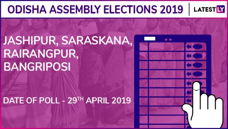 Jashipur, Saraskana, Rairangpur, Bangriposi Assembly Elections Results 2019 in Odisha: BJD, BJP Win 2 Seats Each Jashipur, Saraskana, Rairangpur, Bangriposi Assembly Elections Results 2019 in Odisha: BJD, BJP Win 2 Seats Each