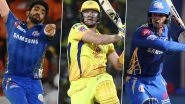 CSK vs MI, IPL 2019 Match 44, Key Players: Shane Watson, Quinton de Kock, Jasprit Bumrah and Other Cricketers to Watch Out for at MA Chidambaram Stadium