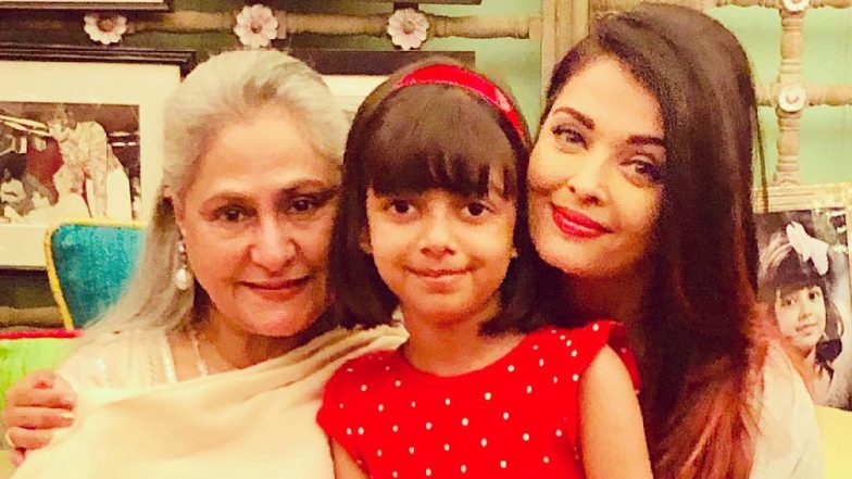 Aishwarya Rai Bachchan With Jaya Bachchan and Aaradhya – The Strength of Bachchan Parivaar in One Frame! See Pic