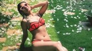Jennifer Winget Is Soaking Up the Sun in a Hot Orange-Black Bikini &ndash; View Pic