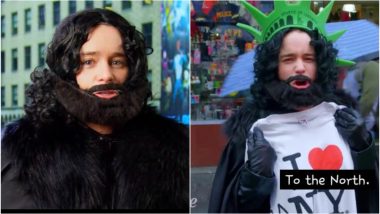 Emilia Clarke Goes Unrecognised at New York's Times Square in a Jon Snow Drag for a Game of Thrones Finale Contest - Watch Video