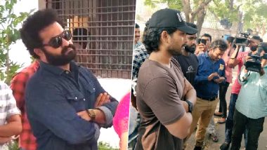 Lok Sabha Elections 2019: Tollywood Stars Jr NTR and Allu Arjun Casts Vote in Hyderabad (Watch Video)