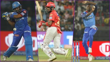 KXIP vs DC, IPL 2019 Match 13, Key Players: Prithvi Shaw to KL Rahul to Kagiso Rabada, These Cricketers Are to Watch Out for at Punjab Cricket Association Stadium
