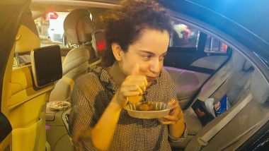 Kangana Ranaut Enjoys 'Golgappa' On the Streets of Delhi After 'Panga' Shoot - View Pic!