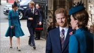 Duchess of Cambridge Kate Middleton and Prince Harry Make Stylish Joint Appearance Amid Reported Rift (View Pics)