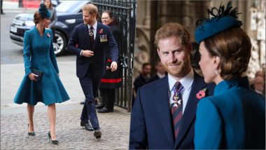 Duchess of Cambridge Kate Middleton and Prince Harry Make Stylish Joint Appearance Amid Reported Rift (View Pics)