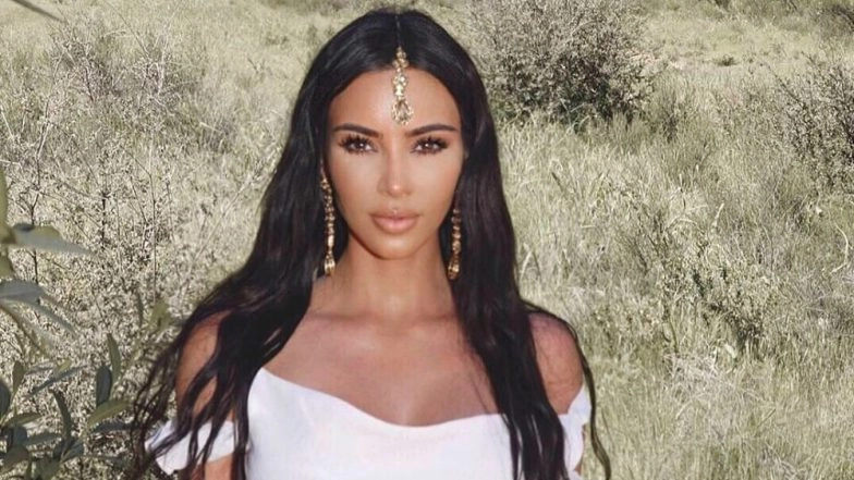 Kim Kardashian Faces Criticism For Wearing Traditional Indian Maang Tika and  a Jewellery Piece to Church