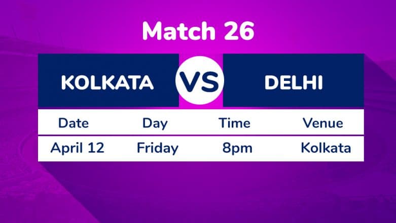 KKR vs DC, IPL 2019 Match 26 Preview: Spotlight on Sourav Ganguly As Kolkata Knight Riders Host Delhi Capitals at Eden Gardens KKR vs DC, IPL 2019 Match 26 Preview: Spotlight on Sourav Ganguly As Kolkata Knight Riders Host Delhi Capitals at Eden Gardens