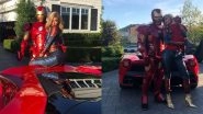 Kylie Jenner Does A Captain Marvel Cosplay And We're Super Curious To Know Who Has Donned The Iron Man Suit Next To Her!