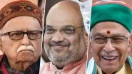 Amit Shah Meets LK Advani, Murli Manohar Joshi Amid Reports of BJP Veterans Sulking