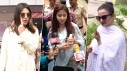 Lok Sabha Elections 2019: Priyanka Chopra Jonas, Urmila Matondkar, Rekha Casts Vote in Mumbai During Phase 4 of Polling (See Pics)