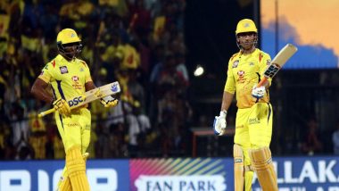 CSK vs RR, IPL 2019: Chennai Super Kings Defeat Rajasthan Royals by 8 Runs, MS Dhoni Rescue The Host