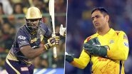 Ahead of CSK vs KKR, VIVO IPL 2019 Match, Chennai Skipper MS Dhoni Says &lsquo;Andre Russell Sixes Gives Him a Nightmare&rsquo; (Watch Video)