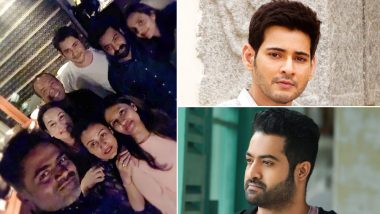 Mahesh Babu and Jr NTR Come Together for a Party, Fans Delighted to See Tollywood Stars in One Frame (View Pic)