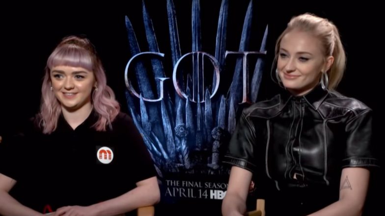 Game of Thrones Star Sophie Turner Shows Maisie Williams aka Arya Stark Her Bollywood Dance Moves From Nick Jonas-Priyanka Chopra’s Wedding! Watch Video