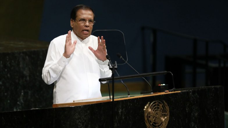 Sri Lankan President Maithripala Sirisena Extends State of Emergency