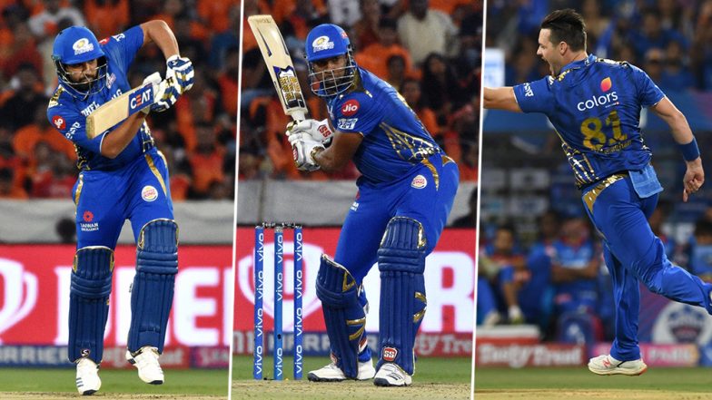 Watch Mumbai Indians Players Rohit Sharma, Kieron Pollard and Mitchell McClenaghan Dance With Kids During ESA Activity Ahead of MI vs RR IPL 2019 Match (Watch Video)