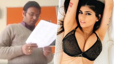 Jaslin Mathura Xxx Hd - Teacher Calls Out XXX Porn Star Mia Khalifa's Name While Taking ...