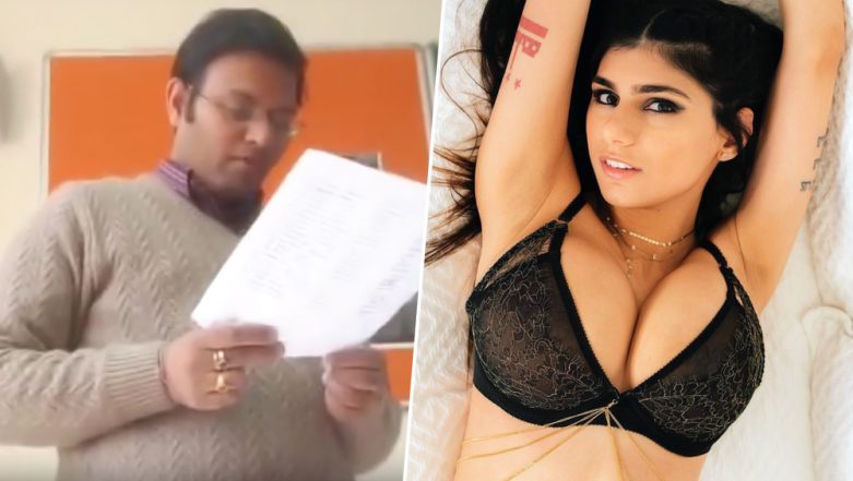 Indianxxcom - Teacher Calls Out XXX Porn Star Mia Khalifa's Name While Taking ...