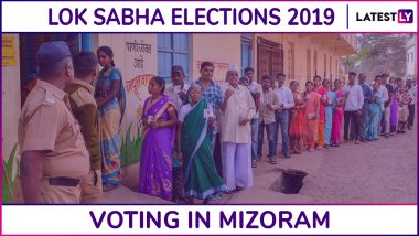 Mizoram Lok Sabha Elections 2019: Phase I Voting Underway, 55.20% Voter Turnout Until 3 PM