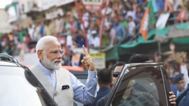 PM Modi Violated Poll Code With 'Roadshow' in Ahmedabad? Election Commission Seeks Report After Congress Complaints