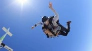 Mouni Roy's Skydiving Pictures Above Dubai's Palm Jumeirah is Every Adrenaline Junkie's Dream!-View Pics