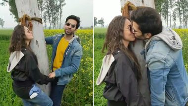 This Video of Nakuul Mehta’s Lip Lock With Jankee Parekh on Her Birthday Is Going Viral