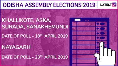 Khallikote, Aska, Surada, Sanakhemundi, Nayagarh Assembly Elections 2019: Candidates, Poll Dates, Results of Odisha Vidhan Sabha Seats