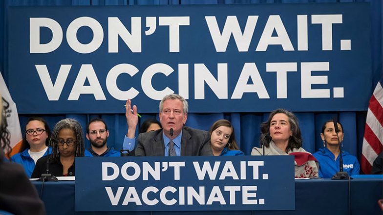 New York City Declares Health Emergency Due to Measles Outbreak, Unvaccinated Faces Fine of USD 1,000