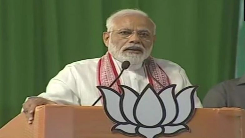 Narendra Modi Challenge Congress to Fight Last Two Phases For Rajiv Gandhi's Honour