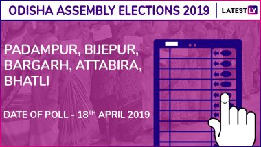 Padampur, Bijepur, Bargarh, Attabira, Bhatli Assembly Election Results 2019 in Odisha: Check List of Winning Candidates