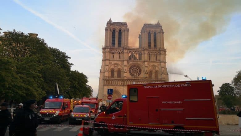 Paris Fire: Firefighters Battle to Save Iconic Notre Dame Cathedral Paris Fire: Firefighters Battle to Save Iconic Notre Dame Cathedral