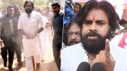 Lok Sabha Elections 2019: Pawan Kalyan Casts His Vote in Vijayawada, JSP Chief Talks About EVM Malfunctions (Watch Video)