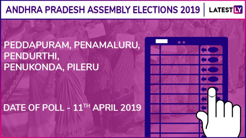 Peddapuram, Penamaluru, Pendurthi, Penukonda, Pileru Assembly Elections 2019: Candidates, Poll Dates, Results of Andhra Pradesh Vidhan Sabha Seats