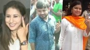 Lok Sabha Elections 2019: Poonam Mahajan, Kanhaiya Kumar, Urmila Matondkar and Other Candidates Cast Their Vote in Phase 4 Polling, See Pics