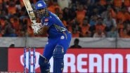SRH vs MI IPL 2019: Kieron Pollard's One-Handed Six Off Siddharth Kaul Will Leave You Stunned, Watch Video