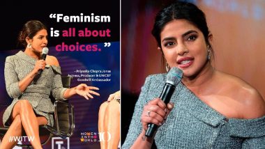 Priyanka Chopra Jonas Talks About Feminism at 2019 Women in the World Summit