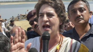 Congress Leader Priyanka Gandhi Takes Dig at PM Narendra Modi, Says When Country is Crying, Prime Minister Laughing in Campaigns