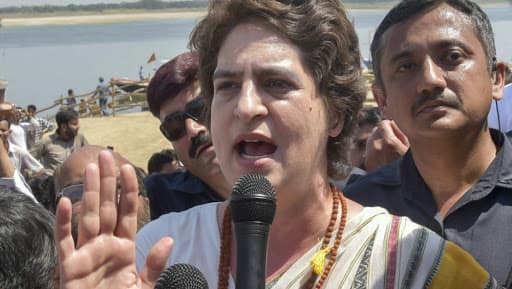 Farmers' Protest: Priyanka Gandhi Hits Out at BJP After Police Bars Protesters From Entering Delhi