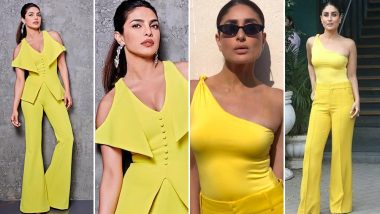 Kareena Kapoor Khan or Priyanka Chopra Jonas - Whose Yellow Outfit Will You Prefer on a Summer Afternoon?